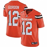 Nike Cleveland Browns #12 Josh Gordon Orange Alternate NFL Vapor Untouchable Limited Jersey,baseball caps,new era cap wholesale,wholesale hats
